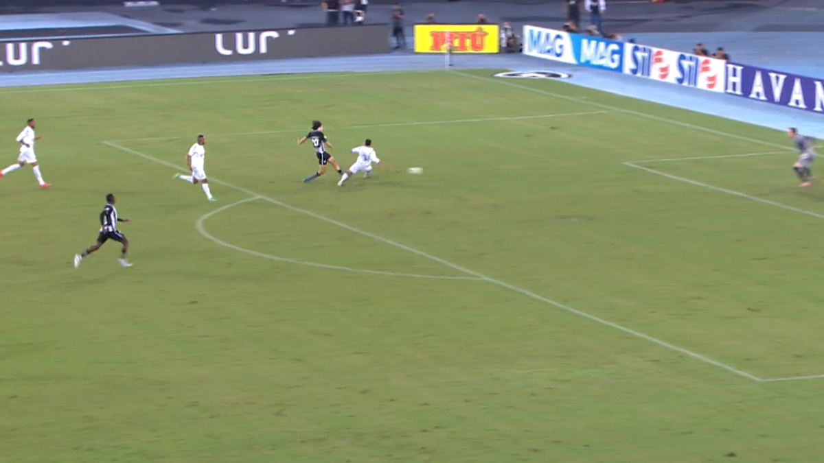Matheus Nascimento e Patrick de Paula em Botafogo x Ceilândia | Copa do Brasil 2022