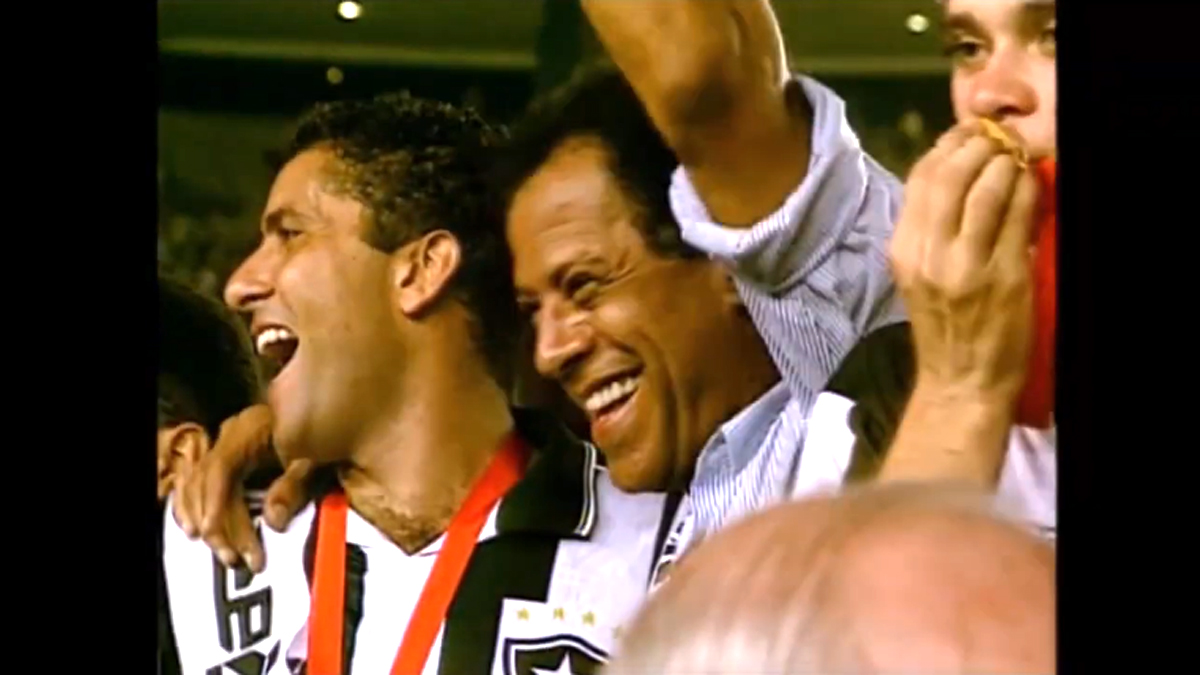 Botafogo campeão da Copa Conmebol em 1993 no Maracanã