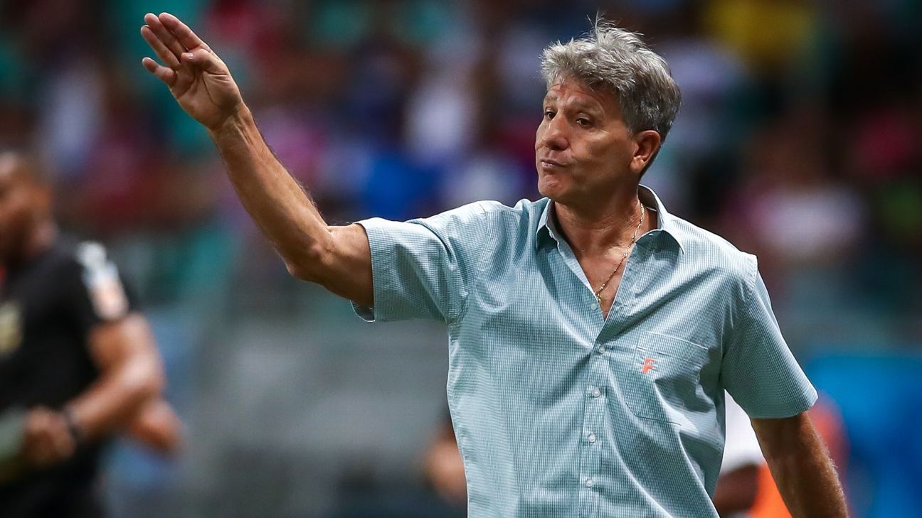 Renato Gaúcho, técnico do Grêmio