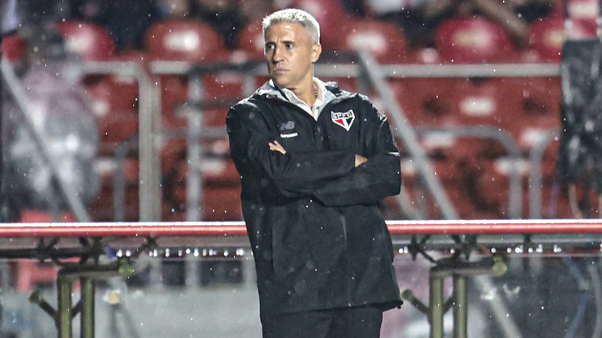 Hernán Crespo em São Paulo x Primavera | Campeonato Paulista 2026