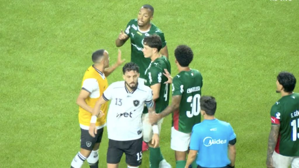 Marçal x Marlon Freitas em Palmeiras x Botafogo | Campeonato Brasileiro 2026