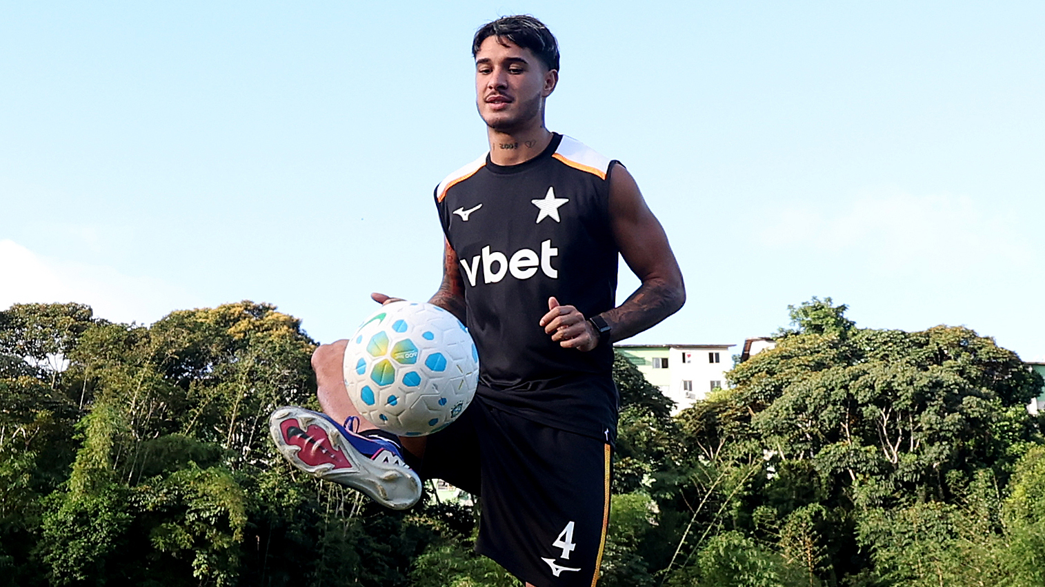 Mateo Ponte no treino do Botafogo | Maio 2026