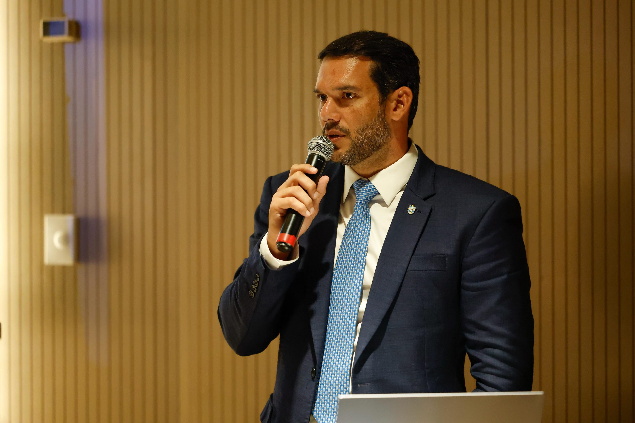 Samir Xaud, presidente da CBF