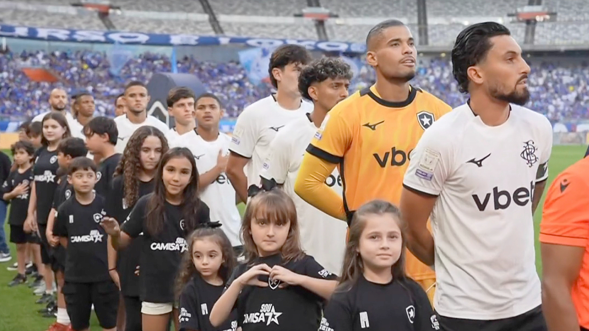 Elenco em Cruzeiro x Botafogo | Campeonato Brasileiro 2026
