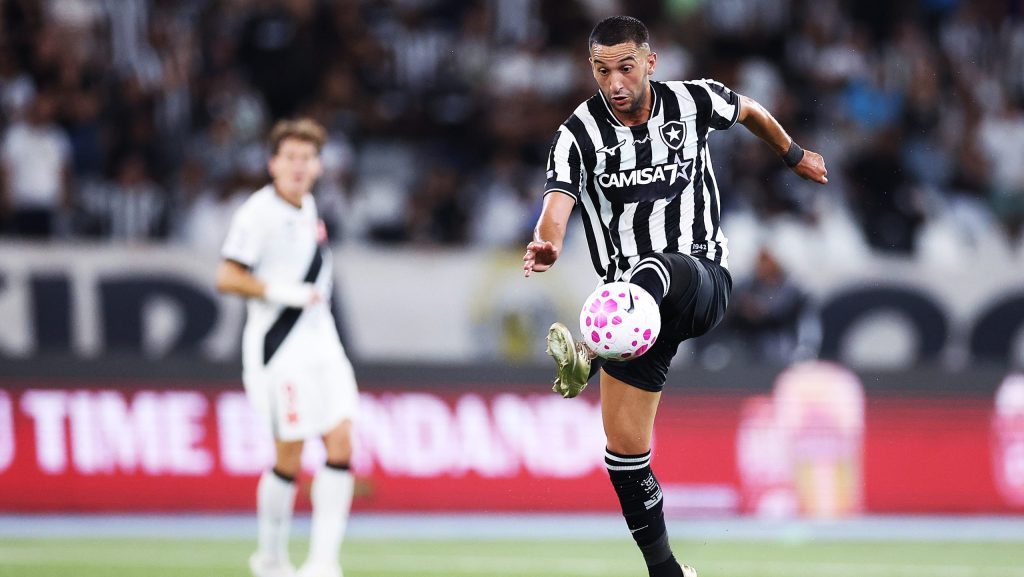 Ziyech em Botafogo x Vasco | Campeonato Brasileiro 2026