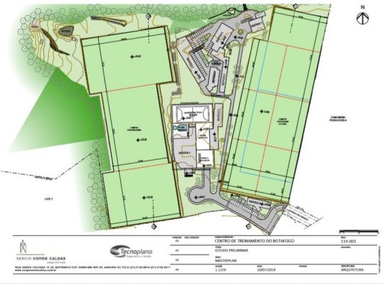 Botafogo define nesta segunda empresa que construirá campos do novo CT Botafogo define nesta segunda empresa que construirá campos do novo CT