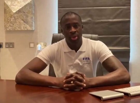 Mensagem de Yaya Touré em postagem de candidato do Vasco pode nada ter a ver com acerto, diz Montenegro Mensagem de Yaya Touré em postagem de candidato do Vasco pode nada ter a ver com acerto, diz Montenegro