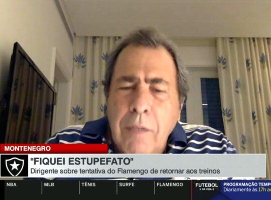 Botafogo estranha posição da Ferj e avisa: ‘Não vamos fazer treino presencial em maio. Jogar nem pensar’ Botafogo estranha posição da Ferj e avisa: ‘Não vamos fazer treino presencial em maio. Jogar nem pensar’