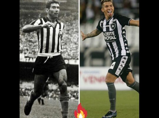 Bruno Nazário faz homenagem ao Dia do Botafogo e aniversário de Nilton Santos Bruno Nazário faz homenagem ao Dia do Botafogo e aniversário de Nilton Santos