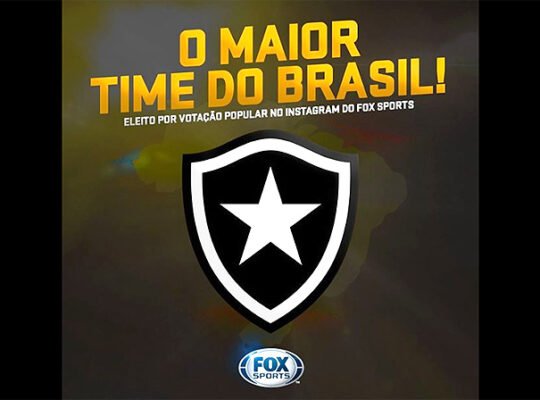 Botafogo supera Flamengo e Vasco e vence enquete popular de Maior Time do Brasil nas redes sociais Botafogo supera Flamengo e Vasco e vence enquete popular de Maior Time do Brasil nas redes sociais