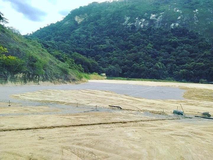 Obras do Centro de Treinamento do Botafogo divulgadas pela Empreiteira Crol