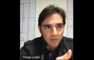Hoje treinador, Thiago Larghi relembra início no Botafogo: ‘Foi uma época boa’