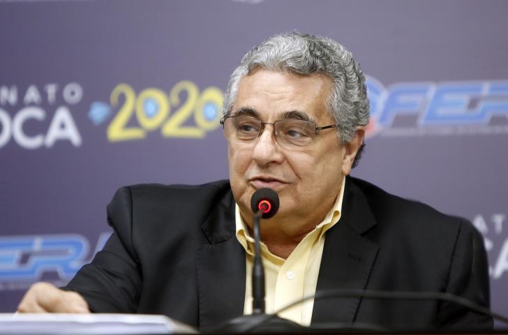 Rubens Lopes, presidente da Federação de Futebol do Rio de Janeiro (Ferj)