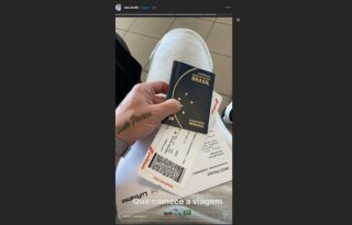 Rafael Forster posta foto já a caminho do Brasil para se apresentar ao Botafogo