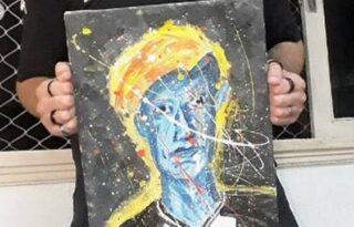 Torcedor do Botafogo faz pintura de Honda como extraterrestre: ‘Será que ele consegue levar o clube até as galáxias?’