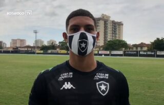 Luis Henrique se diz ansioso em atuar ao lado de Kalou no Botafogo: ‘Vai me ajudar muito’