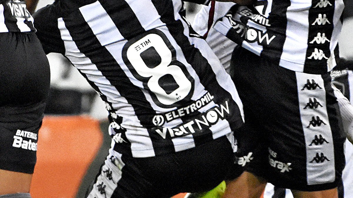 Camisa 8 - Eletromil - Visit Now - Fluminense x Botafogo - Taça Gerson e Didi