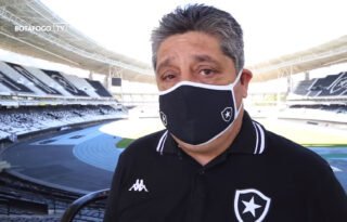 Vice lamenta jogos sem público e pede engajamento da torcida com o Botafogo: ‘Casamento fundamental’