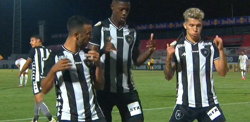 Caio Alexandre, Matheus Babi e Bruno Nazário em Red Bull Bragantino x Botafogo | Campeonato Brasileiro 2020