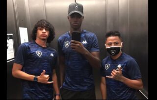 Mesmo sem jogar, Botafogo enxerga experiência do Brasileiro importante para Matheus Nascimento