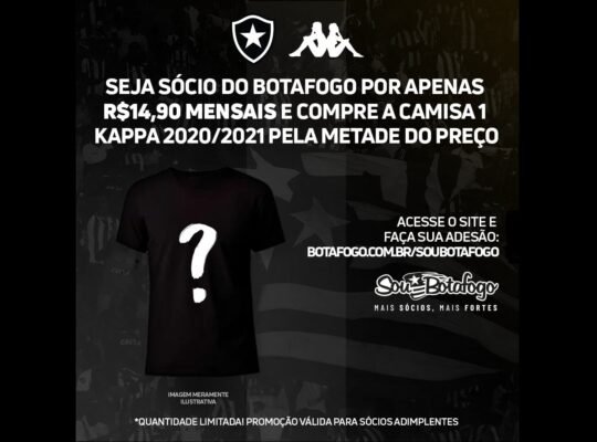 Com 3 mil novas camisas vendidas, Botafogo se desculpa com sócios por erro em site e amplia prazo Com 3 mil novas camisas vendidas, Botafogo se desculpa com sócios por erro em site e amplia prazo