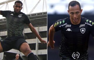 Lucas Campos e Helerson são inscritos e ficam à disposição do Botafogo para o clássico com o Flamengo