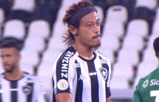 Honda posta mensagem após erro em derrota do Botafogo para o Cuiabá: ‘Me desculpem, mas não vou desistir’
