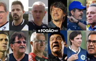 Enquete: quem deve substituir Bruno Lazaroni como técnico do Botafogo? Vote!