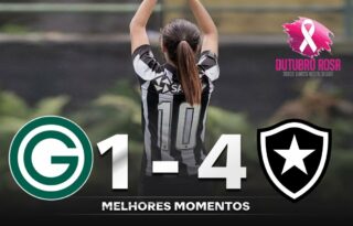 VÍDEO: gols e melhores momentos da goleada do Botafogo no Brasileiro Feminino A-2