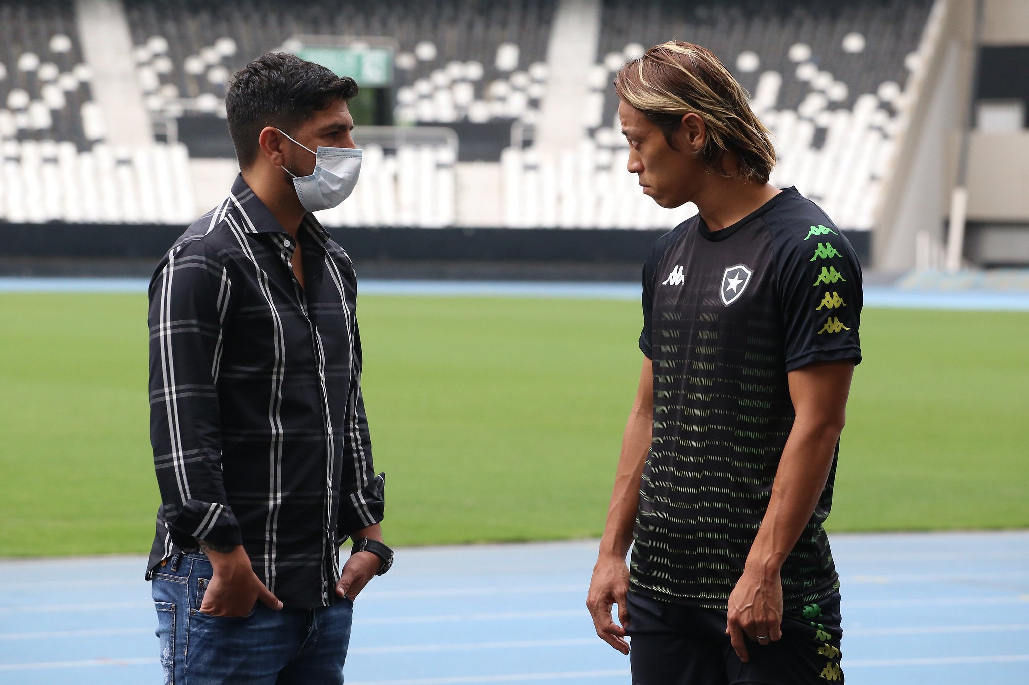 Emiliano Díaz e Honda - Botafogo