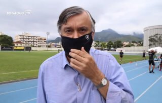 Durcesio conversa com elenco do Botafogo e decreta: ‘Estamos começando um novo campeonato’