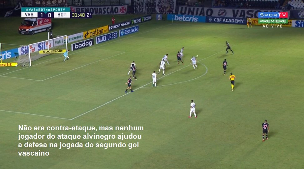 Análise de Vasco 3 x 0 Botafogo