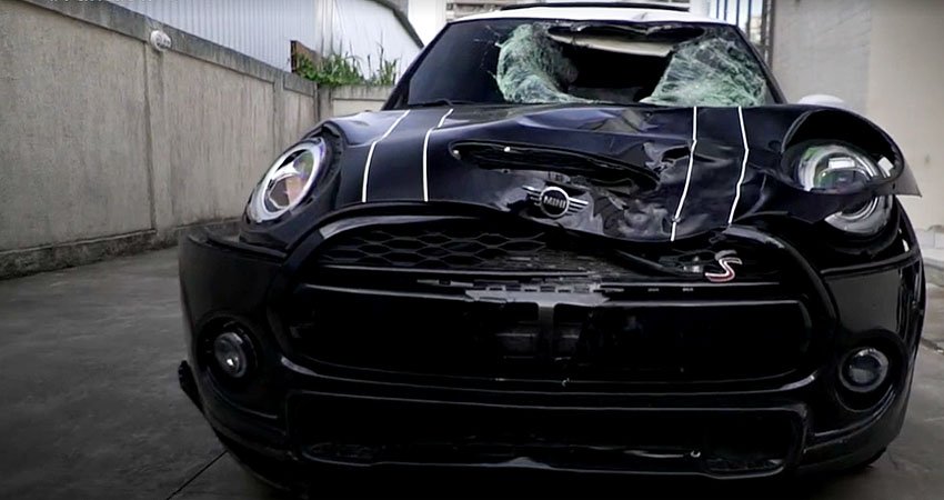 Caso Marcinho: carro de ex-lateral direito do Botafogo após homicídio no Recreio dos Bandeirantes