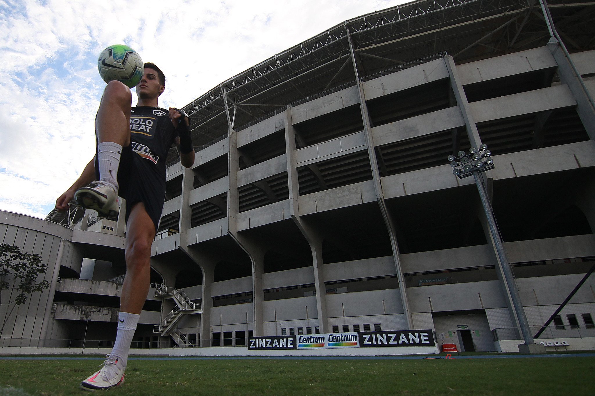 Romildo - Treino do Botafogo