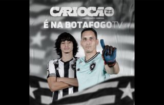 Em recuperação, Gatito Fernández vira garoto-propaganda no Botafogo