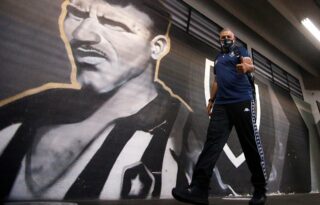 Botafogo escalado por Chamusca com Rickson e Luiz Otávio para a estreia no Campeonato Carioca