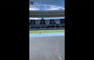Reforço, Matheus Frizzo já está no Nilton Santos para assinar contrato com Botafogo