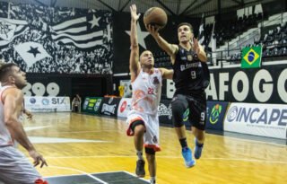 Basquete: Botafogo vira sobre o Anápolis Vultures no terceiro quarto e segue líder no Brasileiro