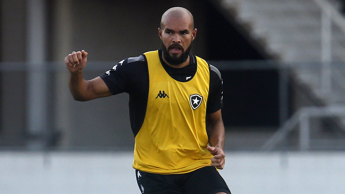 Zé Welison - Treino do Botafogo
