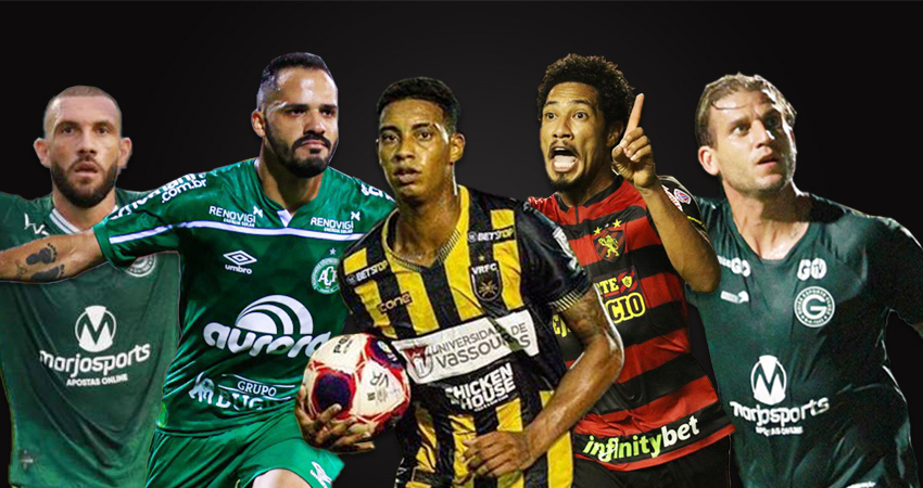 Fernandão, Anselmo Ramon, Alef Manga, Hernane Brocador e Rafael Moura estão na mira do Botafogo para 2021