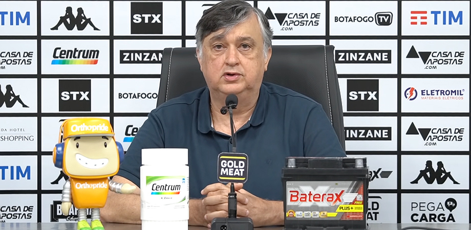 Durcesio Mello, presidente do Botafogo, encaminha ofício para Botafogo S/A