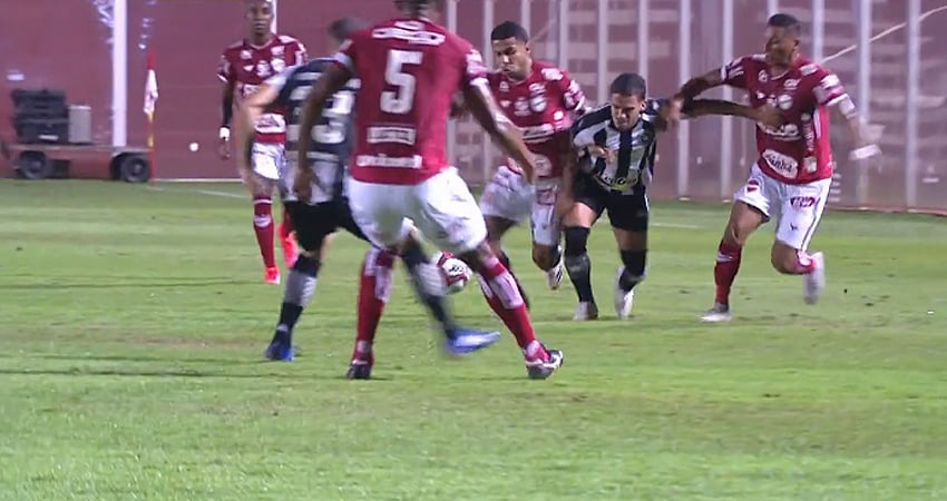 Marco Antônio em Vila Nova x Botafogo | Série B do Campeonato Brasileiro 2021