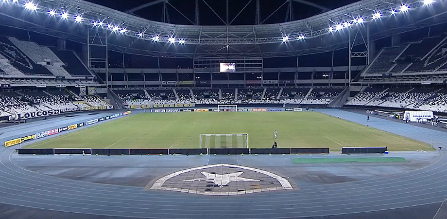 Estádio Nilton Santos em Botafogo x Coritiba | Série B do Campeonato Brasileiro 2021