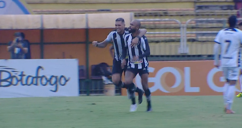 Chay e Rafael Navarro em Botafogo x Remo | Série B do Campeonato Brasileiro 2021