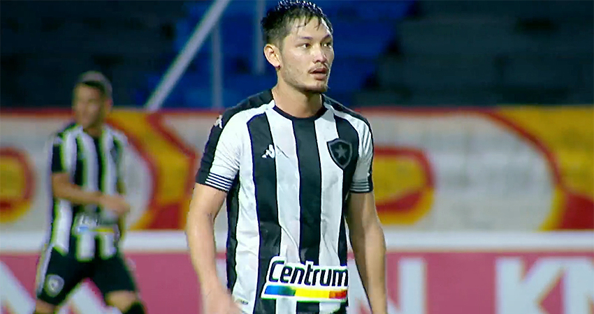 Luís Oyama em CRB x Botafogo | Série B do Campeonato Brasileiro 2021