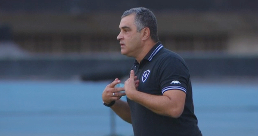 Marcelo Chamusca em Botafogo x Cruzeiro | Série B do Campeonato Brasileiro