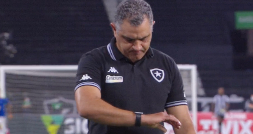 Marcelo Chamusca em Botafogo x Cruzeiro | Série B do Campeonato Brasileiro