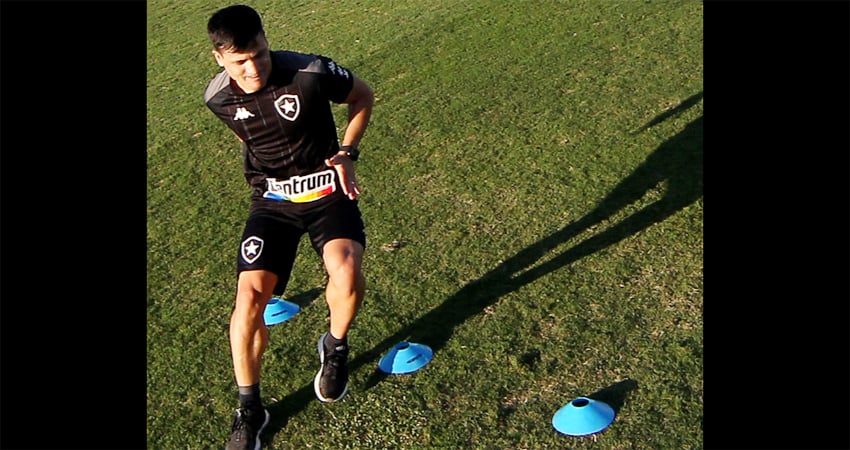 Ronald inicia transição no treino do Botafogo em julho de 2021