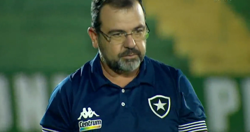 Enderson Moreira em Guarani x Botafogo | Série B do Campeonato Brasileiro 2021