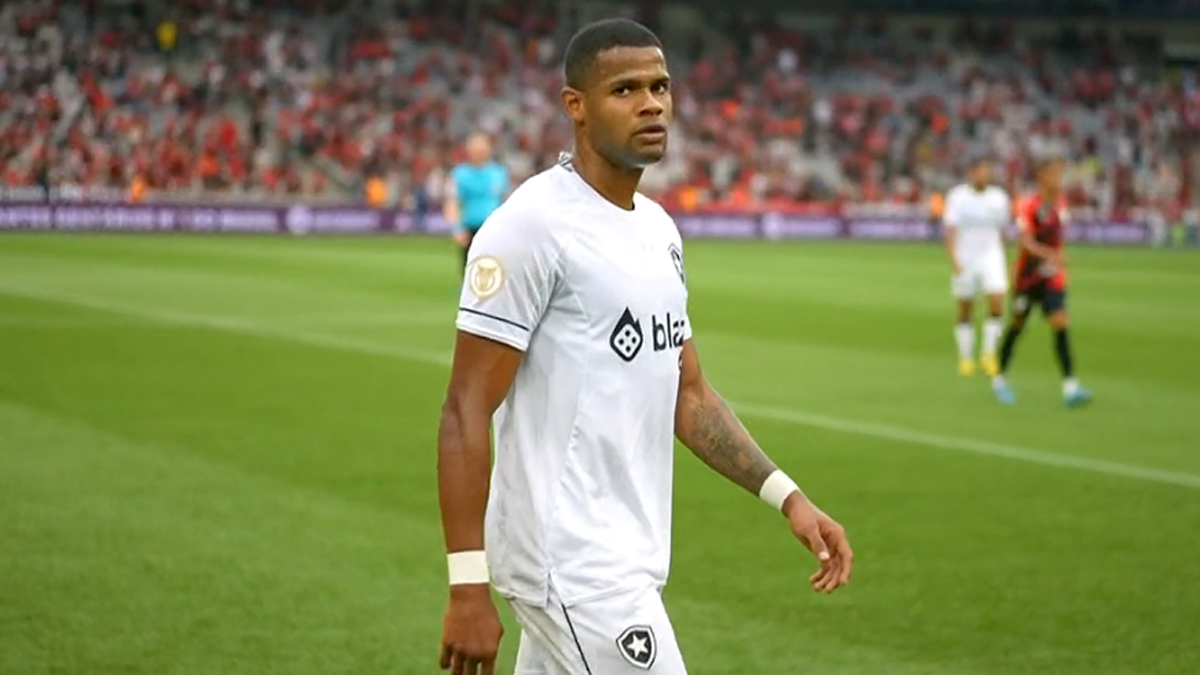 Júnior Santos em Athletico-PR x Botafogo | Campeonato Brasileiro 2022
